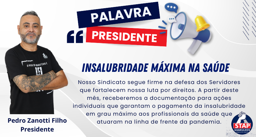 Presidente do sindicato